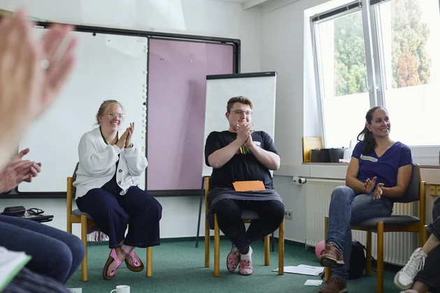 Teilnehmende beim Fit for Politics Workshop