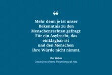 Zitat zum Weltflüchtlingstag 2024
