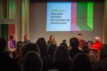 Aufnahme vom Grünen Salon am 21.10.2014