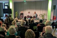 Raumsicht: Grüner Salon im Kulturzentrum Pavillon 