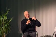 Tim Willy Weber beim Grünen Salon der Stiftung Leben & Umwelt/Heinrich-Böll-Stiftung Niedersachsen