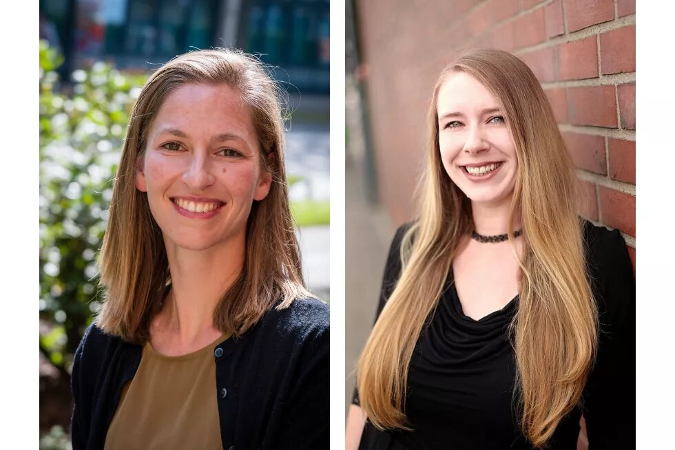 Viviane Efert und Anna Wolter Viviane Efert und Anna Wolter
