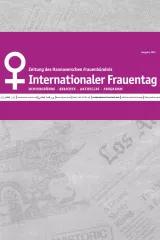 Cover der Zeitung des Hannoverschen Frauenbündnis zum Internationalen Frauentag 2022