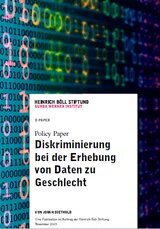 Cover des E-Papers Diskriminierung bei der Erhebung von Daten zu Geschlecht