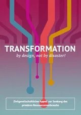 Cover: Transformation by design, not by disaster!